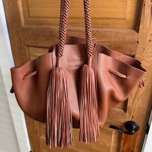 Ulla Johnson BIG Bucket/Tote Bag + Tassels